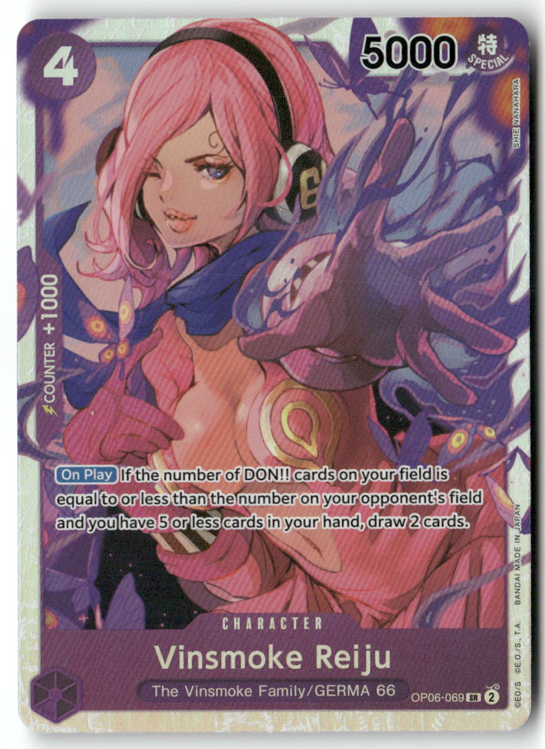 Vinsmoke Reiju (069) SR Wings of the Captain OP06-069 NM