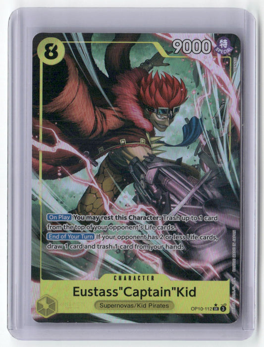 Eustass"Captain"Kid (112) (Parallel) SR Royal Blood OP10-112 NM