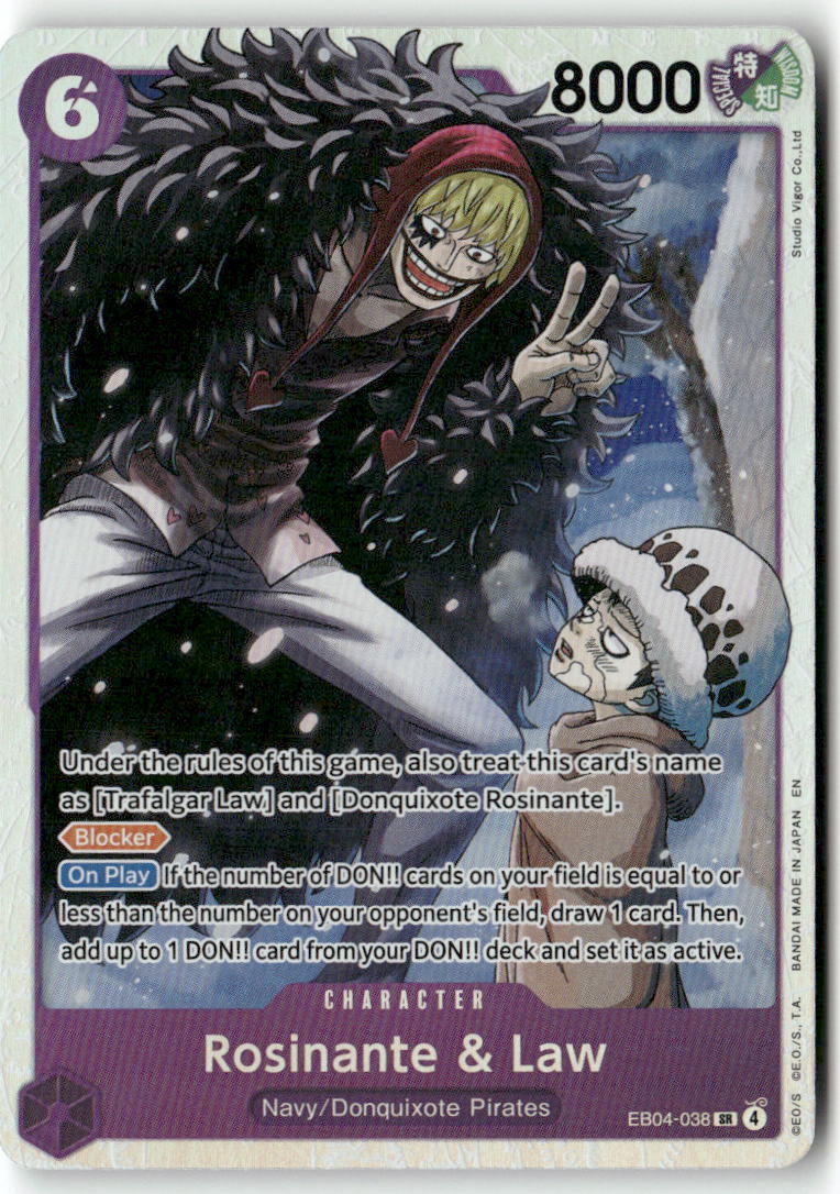 Rosinante & Law SR The Azure Sea's Seven EB04-038 NM