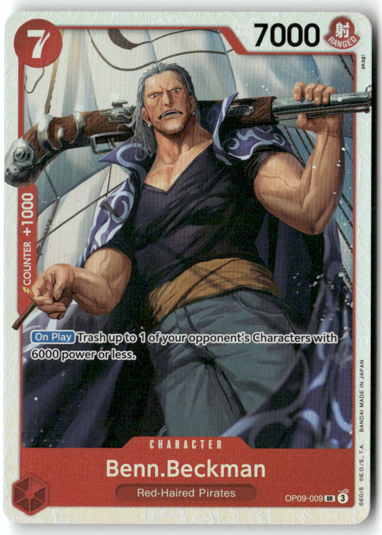 Benn.Beckman (Reprint) SR Premium Booster -The Best- Vol. 2 OP09-009 NM