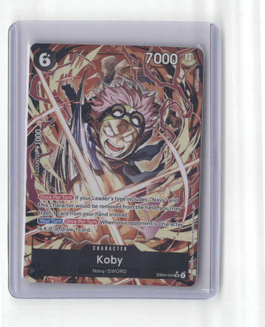 Koby () (Alternate Art) SR Adventure on Kami's Island EB04-044 NM