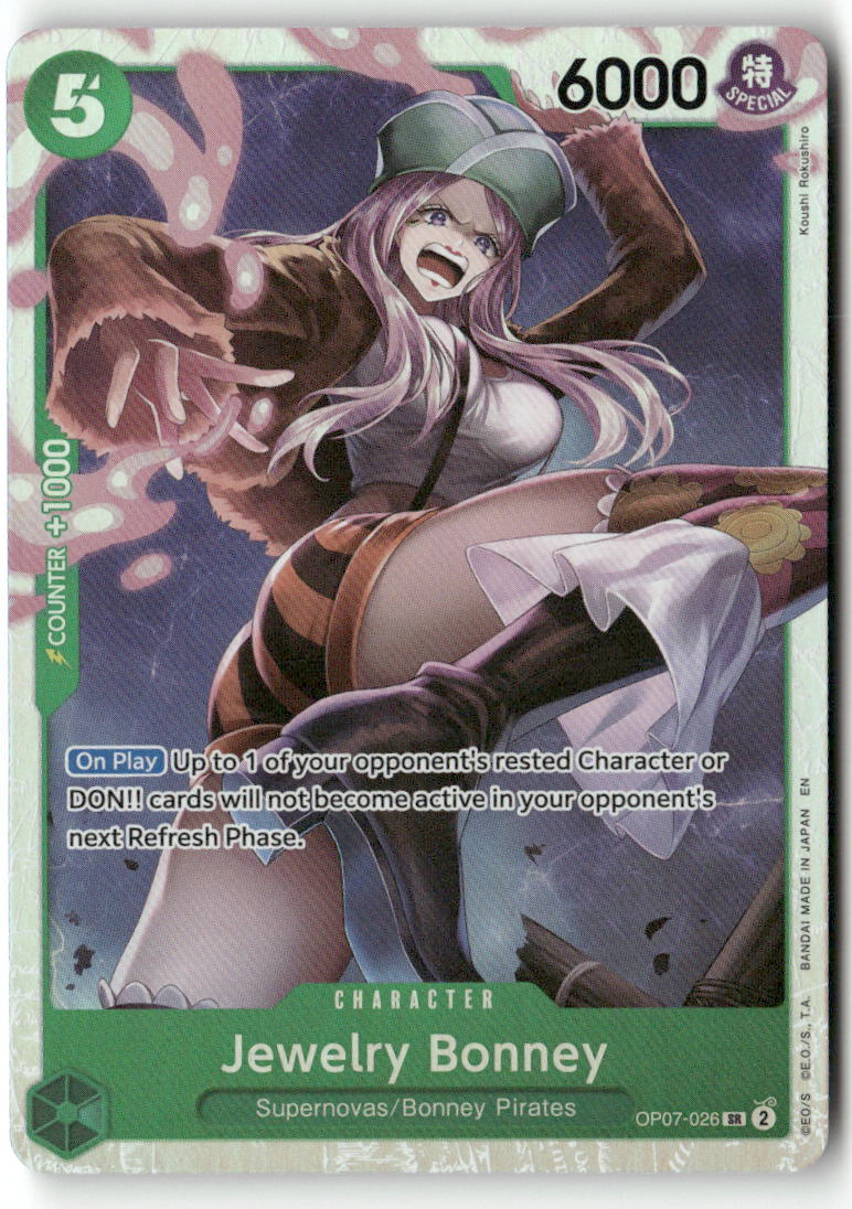 Jewelry Bonney -  (Reprint) SR Premium Booster -The Best- Vol. 2 OP07-026 NM
