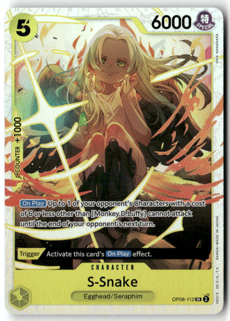 S-Snake SR Two Legends OP08-112 NM