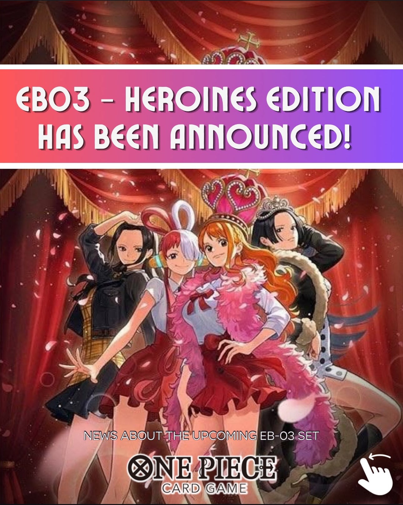 EB-03 [Booster Box] One Piece TCG - Extra Booster Heroines Edition