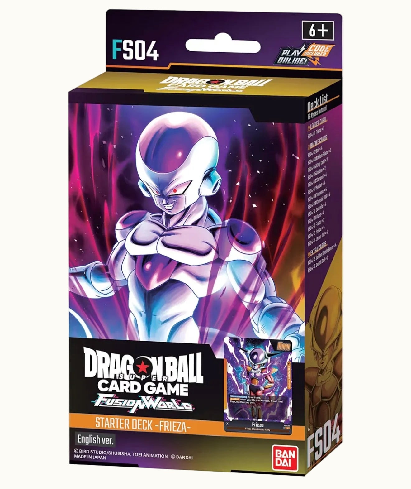 FUSION WORLD: FRIEZA STARTER DECK 04 (FS04)