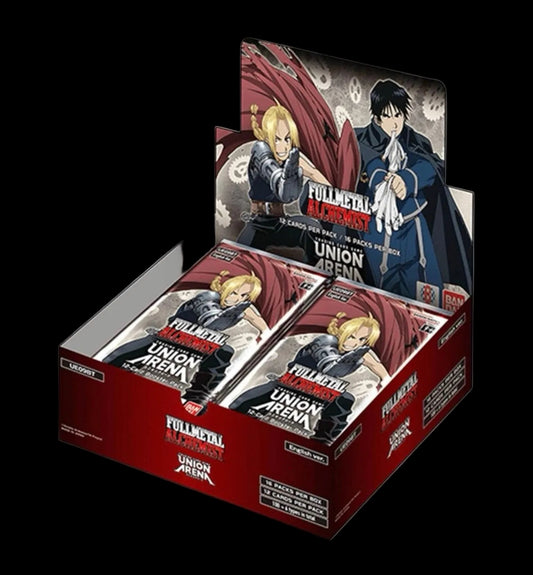 UNION ARENA Fullmetal Alchemist Booster Box English