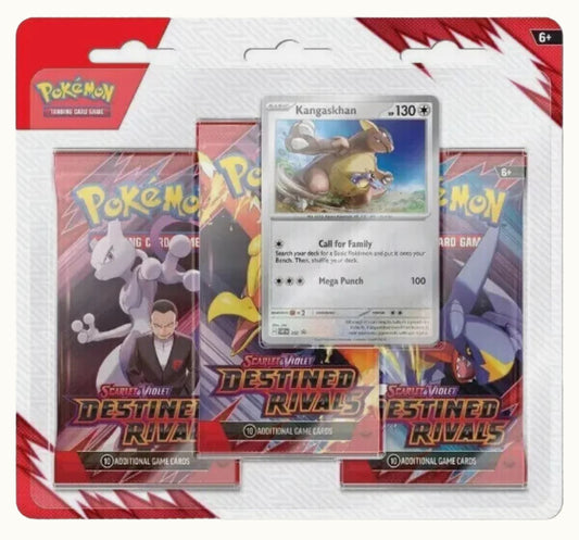 Pokemon TCG - Scarlet & Violet: Destined Rivals 3-Pack - PROMO