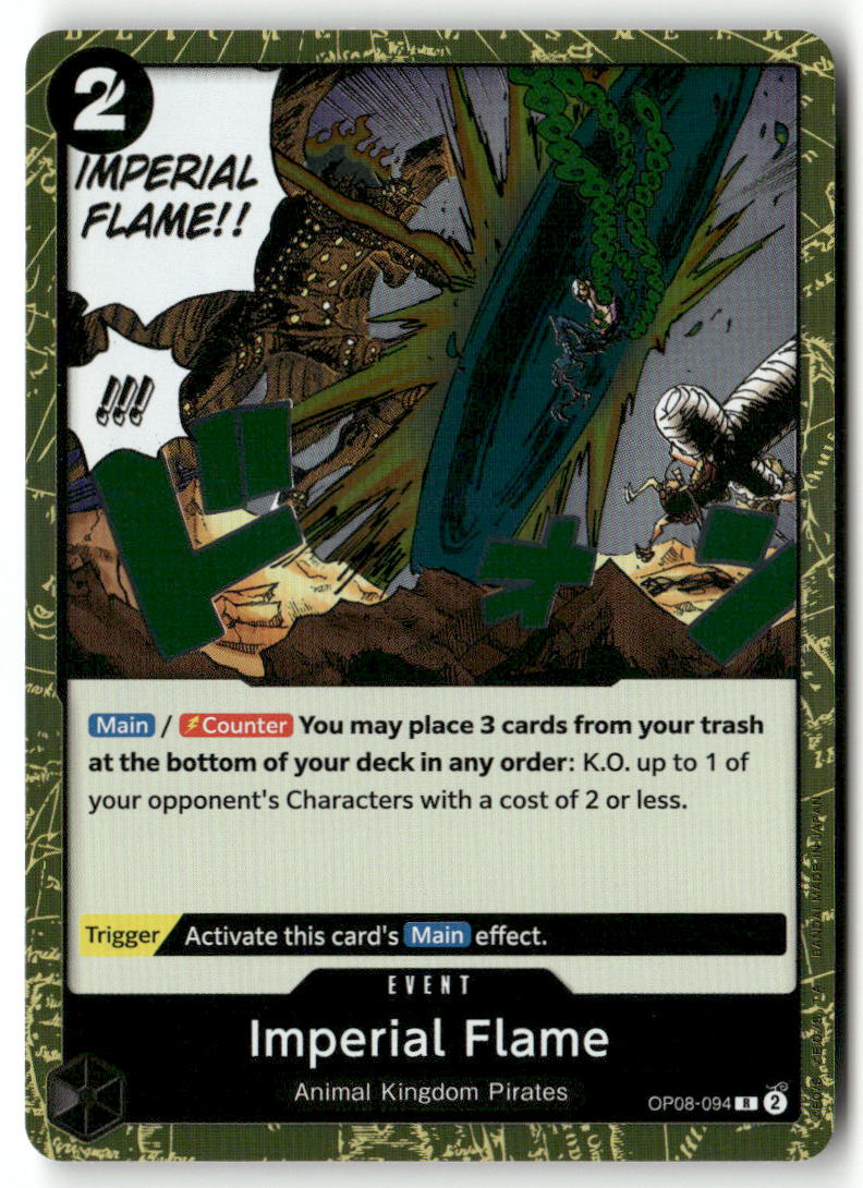 Imperial Flame R Two Legends OP08-094 NM