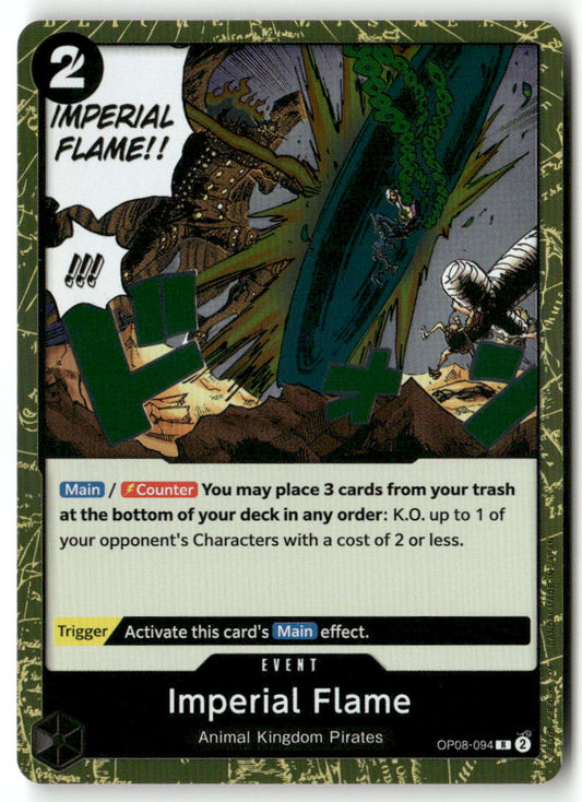 Imperial Flame R Two Legends OP08-094 NM