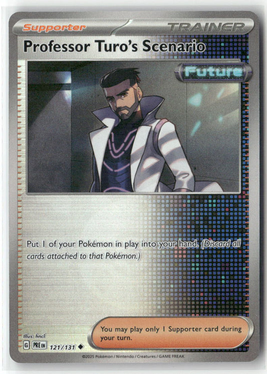 Professor Turo's Scenario Uncommon SV: Prismatic Evolutions 121/131 NM