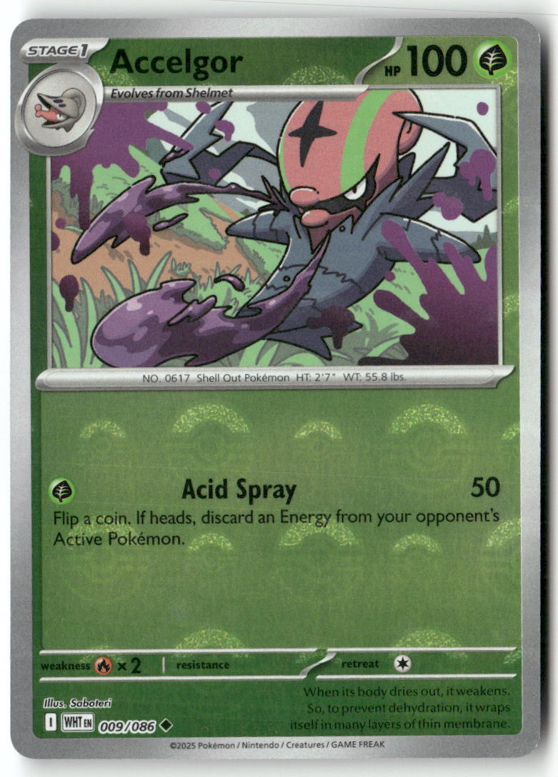 Karrablast (Poke Ball Pattern) Common SV: Black Bolt 009/086 NM