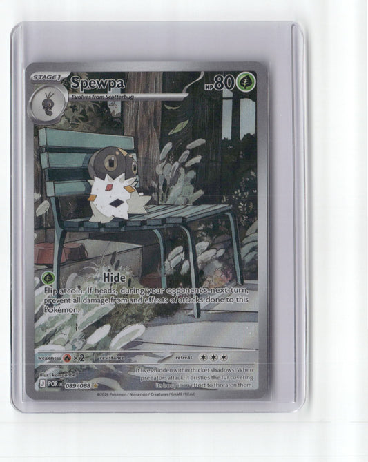 Spewpa Illustration Rare ME03: Perfect Order 089/088 NM