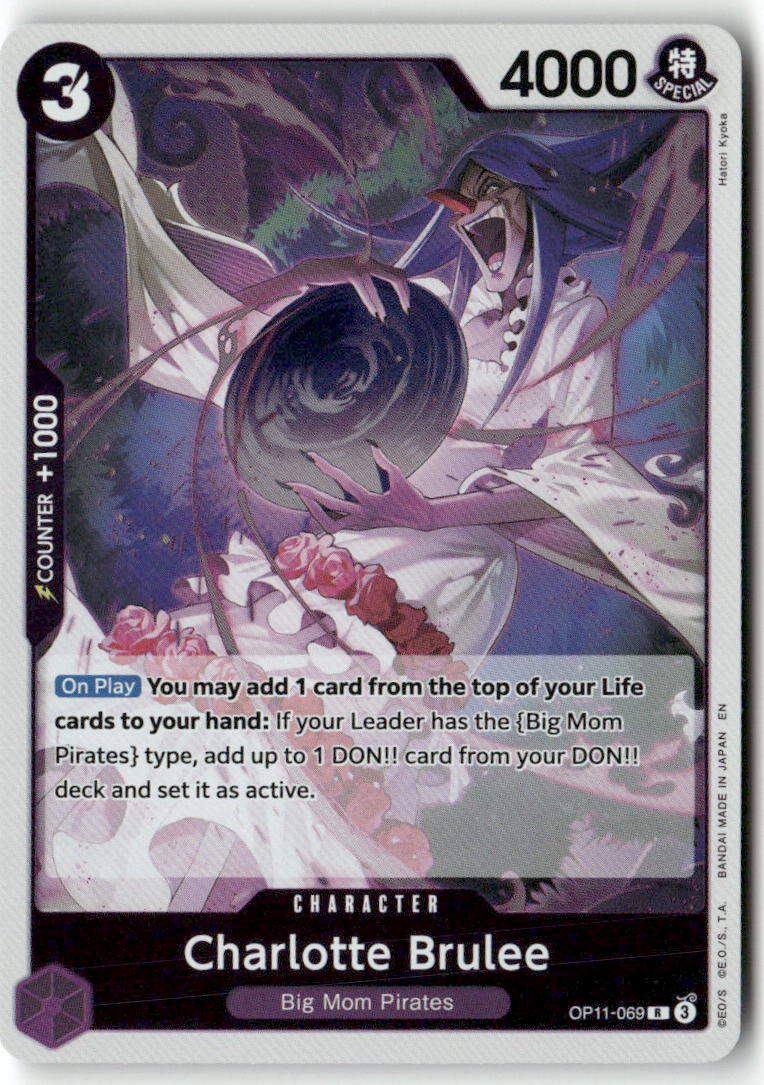 Charlotte Brulee R A Fist of Divine Speed OP11-069 NM