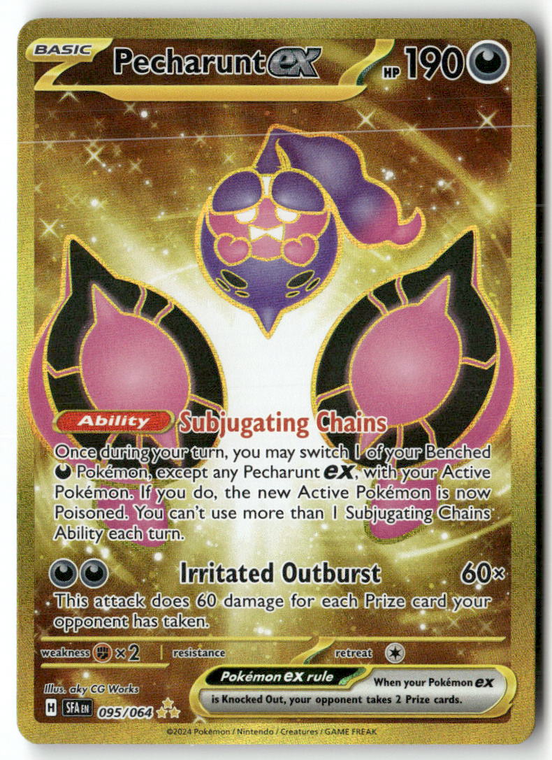 Pecharunt ex Hyper Rare SV: Shrouded Fable 095/064 NM