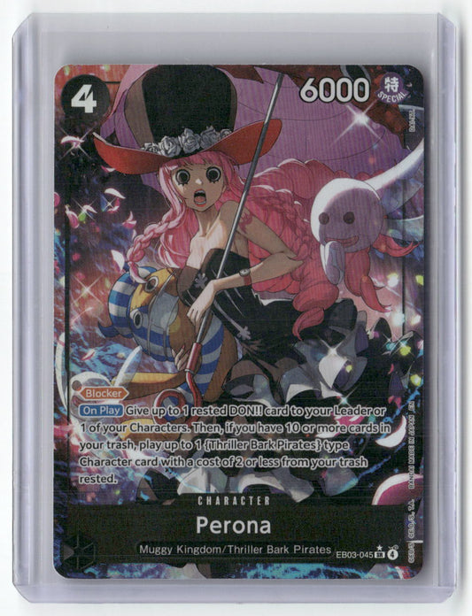 Perona (045) (Alternate Art) SR Extra Booster: One Piece Heroines Edition EB03-045 NM