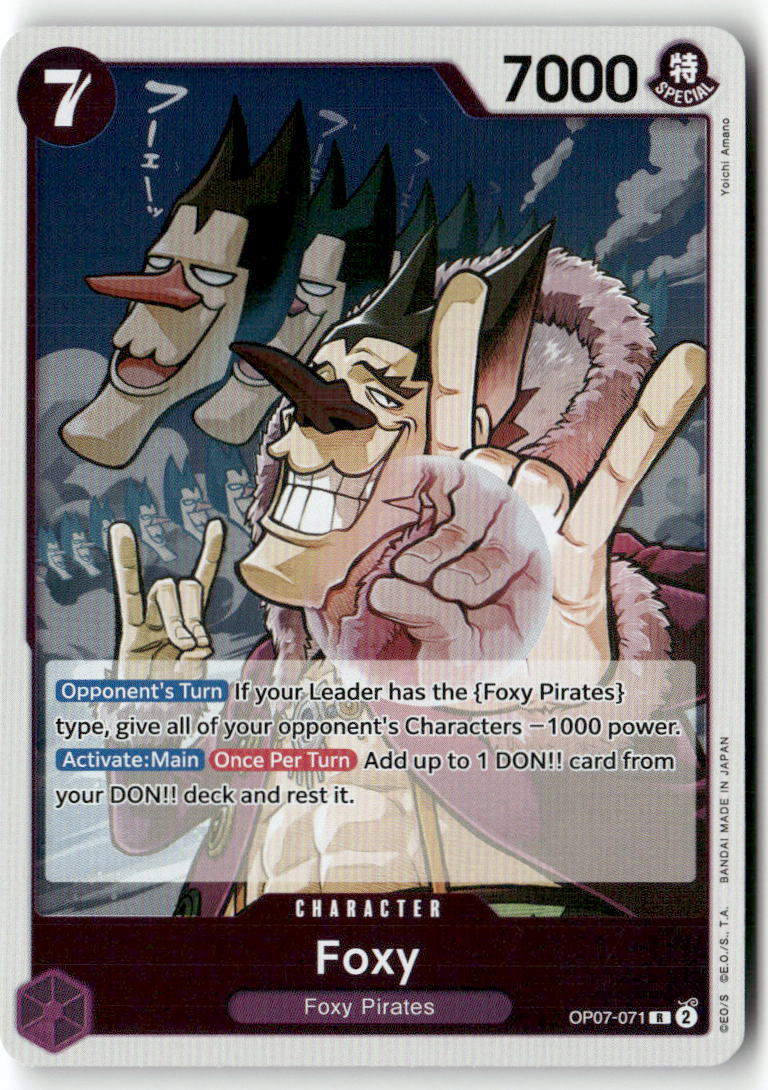 Foxy (071) R 500 Years in the Future OP07-071 NM