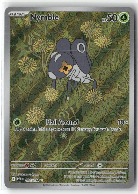Nymble Illustration Rare ME02: Phantasmal Flames 096/094 NM
