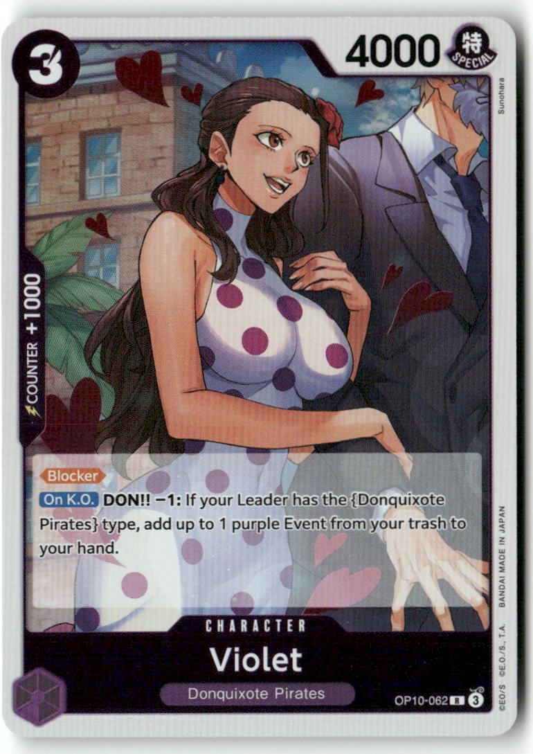Violet R Royal Blood OP10-062 NM