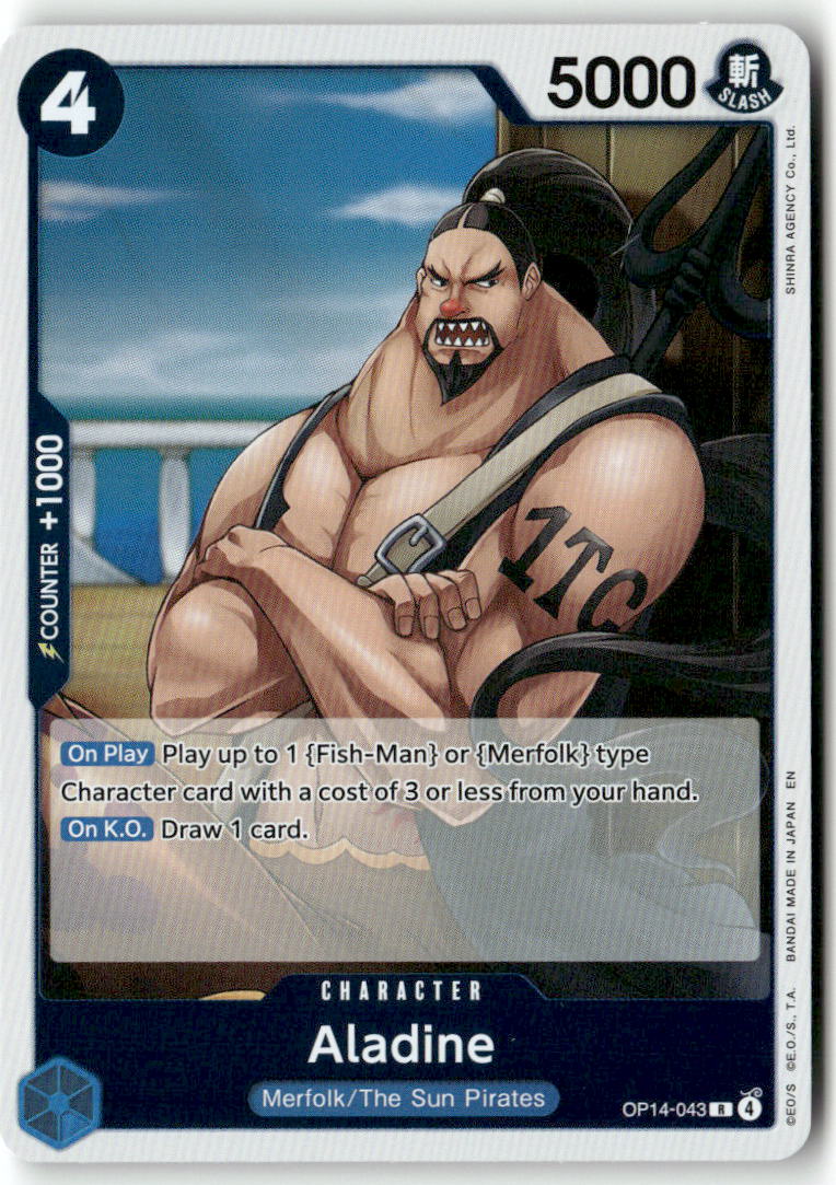 Aladine R The Azure Sea's Seven OP14-043 NM
