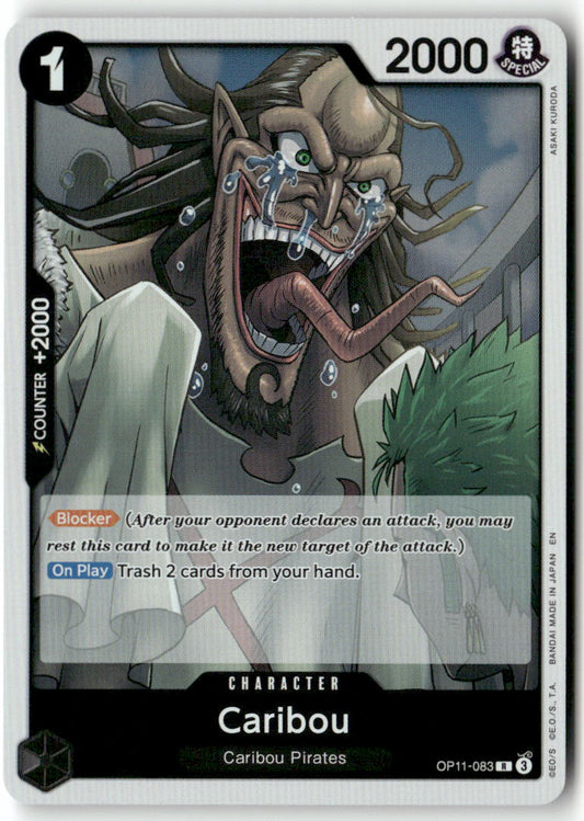 Caribou R A Fist of Divine Speed OP11-083 NM