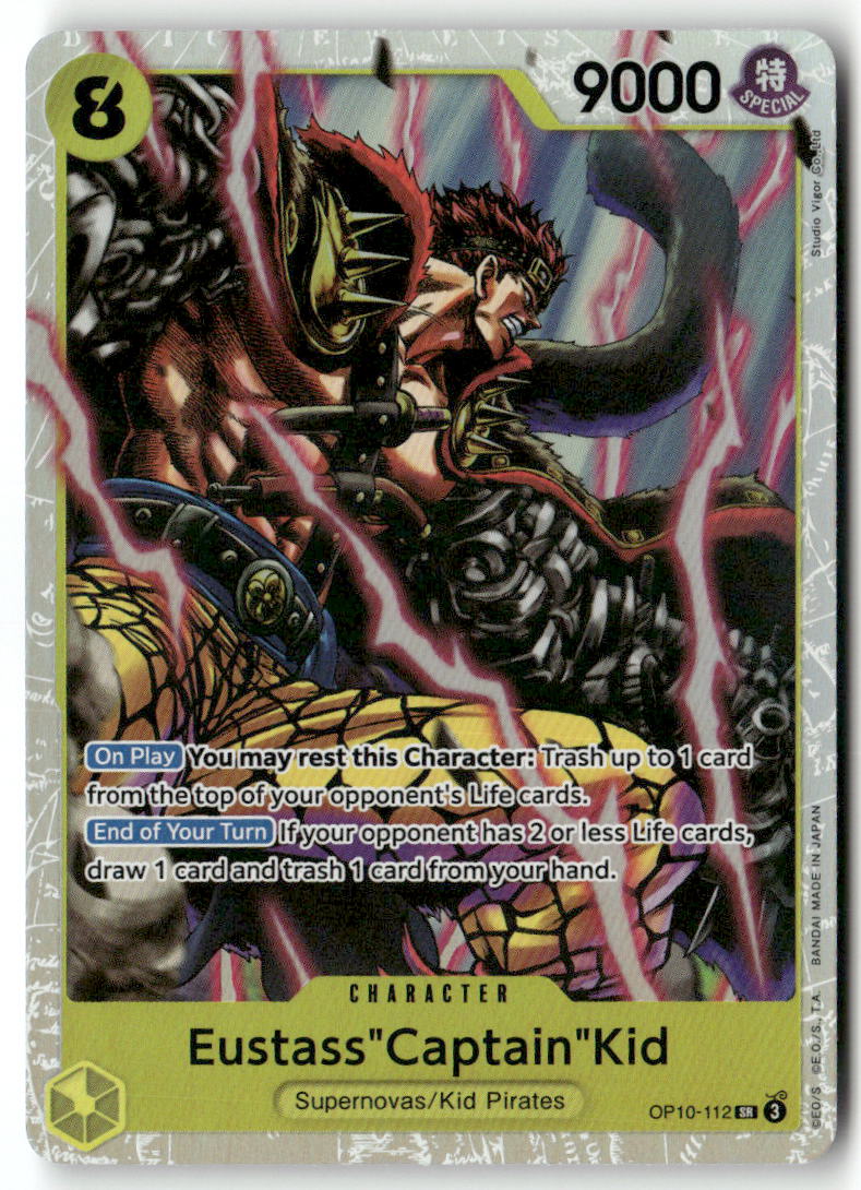 Eustass"Captain"Kid (Reprint) SR Premium Booster -The Best- Vol. 2 OP10-112 NM