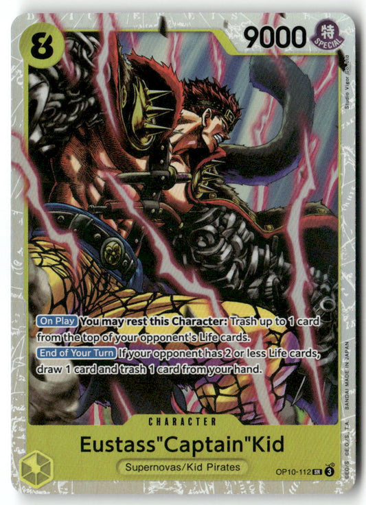 Eustass"Captain"Kid (Reprint) SR Premium Booster -The Best- Vol. 2 OP10-112 NM