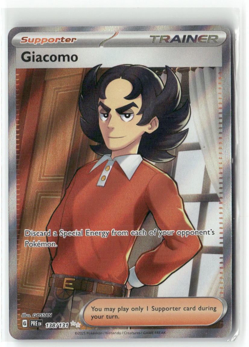 Giacomo Ultra Rare SV: Prismatic Evolutions 138/131 NM