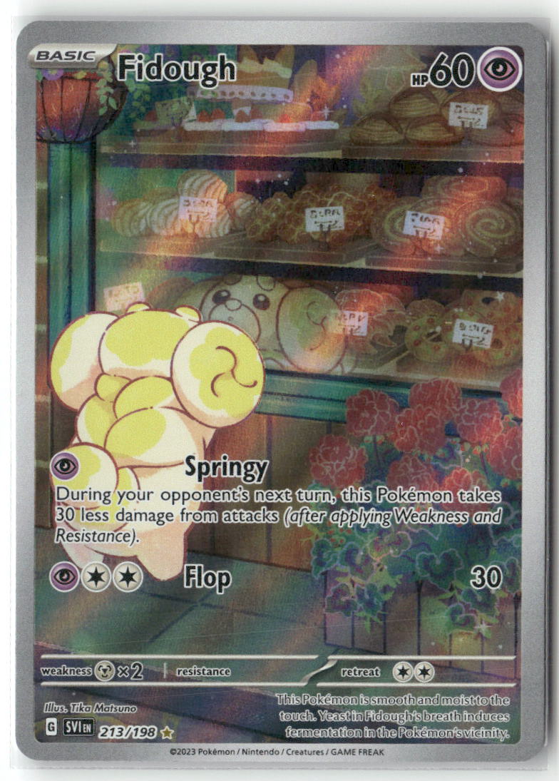 Fidough Illustration Rare SV01: Scarlet & Violet Base Set 213/198 NM
