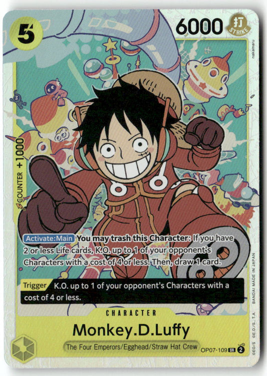 Monkey.D.Luffy (109) SR 500 Years in the Future OP07-109 NM