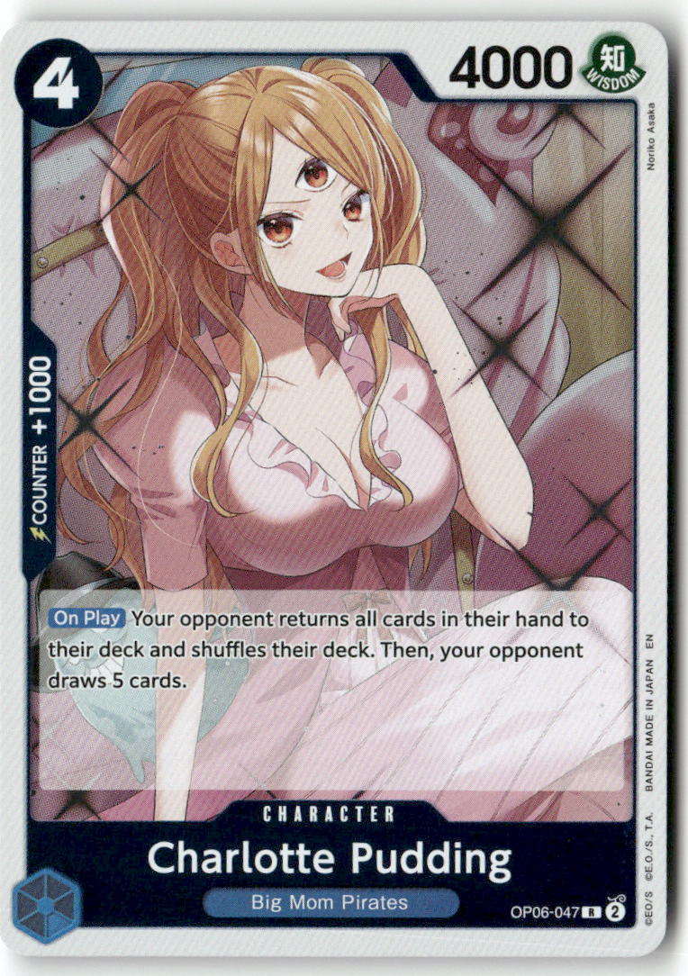 Charlotte Pudding (Reprint) R Premium Booster -The Best- Vol. 2 OP06-047 NM