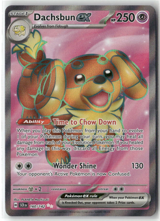 Dachsbun ex Ultra Rare SV07: Stellar Crown 160/142 NM
