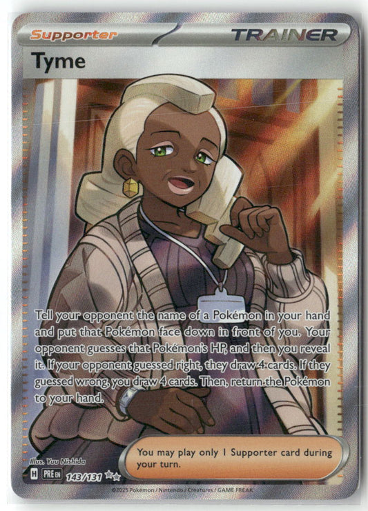 Tyme Ultra Rare SV: Prismatic Evolutions 143/131 NM
