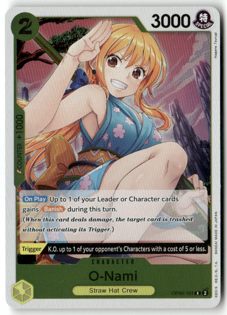 O-Nami R Wings of the Captain OP06-101 NM