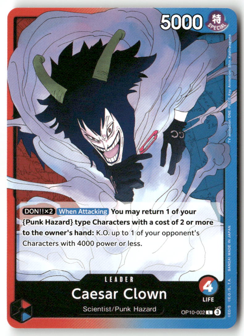 Caesar Clown (002) L Royal Blood OP10-002 NM
