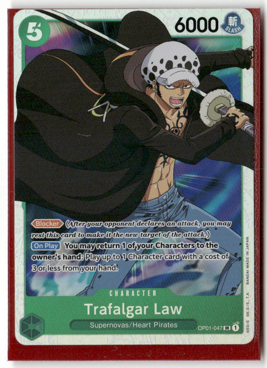 Trafalgar Law (047) SR Romance Dawn OP01-047 NM