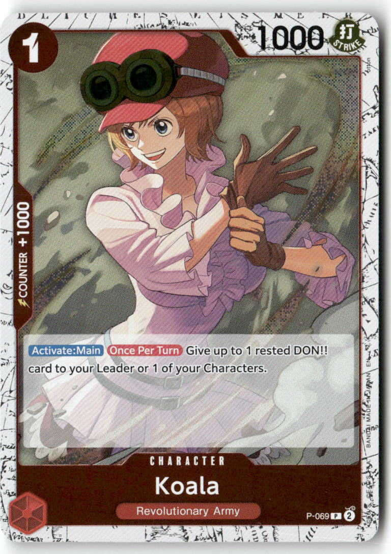 Koala (Luffy Deck) PR Learn Together Deck Set P-069 NM