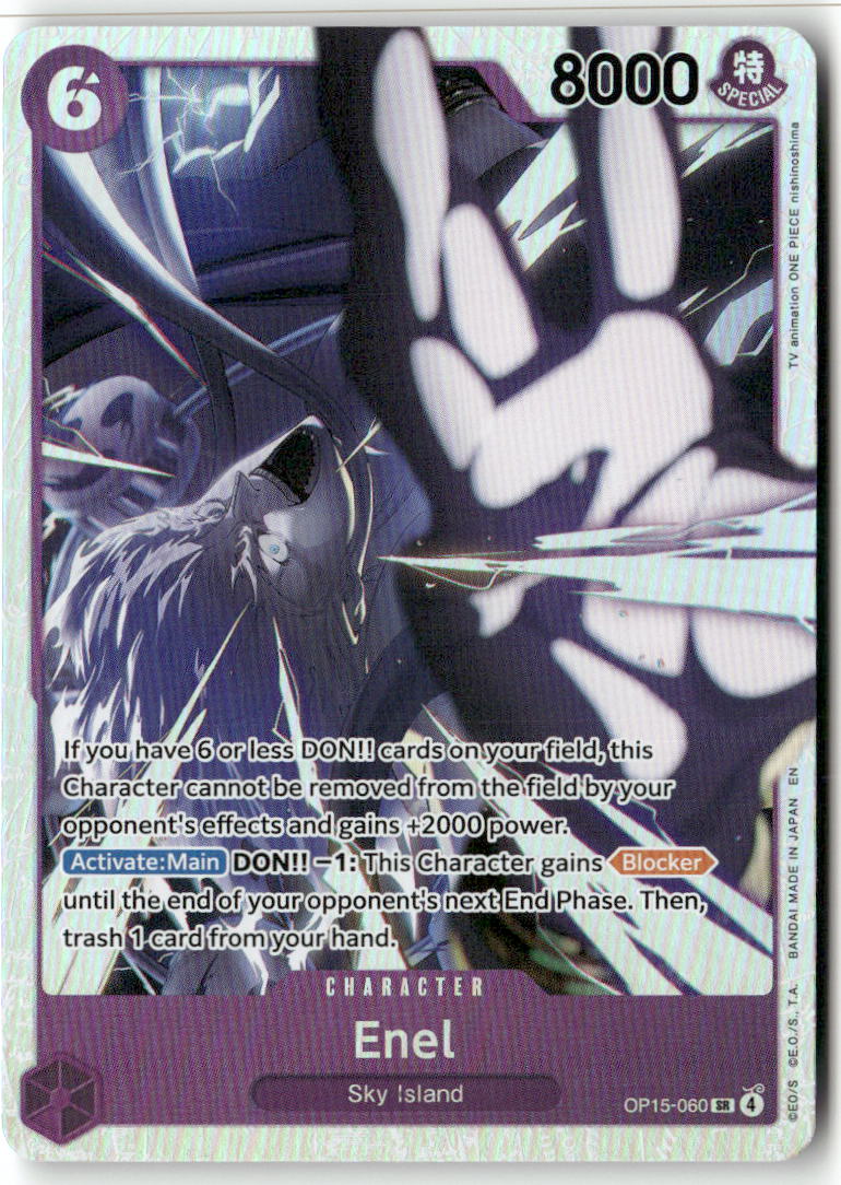 Enel () SR Adventure on Kami's Island OP15-060 NM