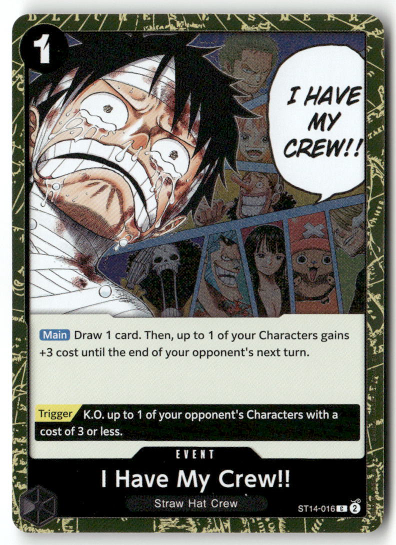 I Have My Crew!! (Reprint) C Premium Booster -The Best- Vol. 2 ST14-016 NM