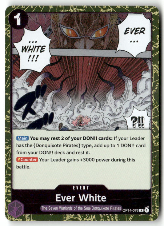 Ever White R The Azure Sea's Seven OP14-076 NM