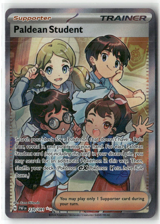 Paldean Student Ultra Rare SV: Paldean Fates 230/091 NM