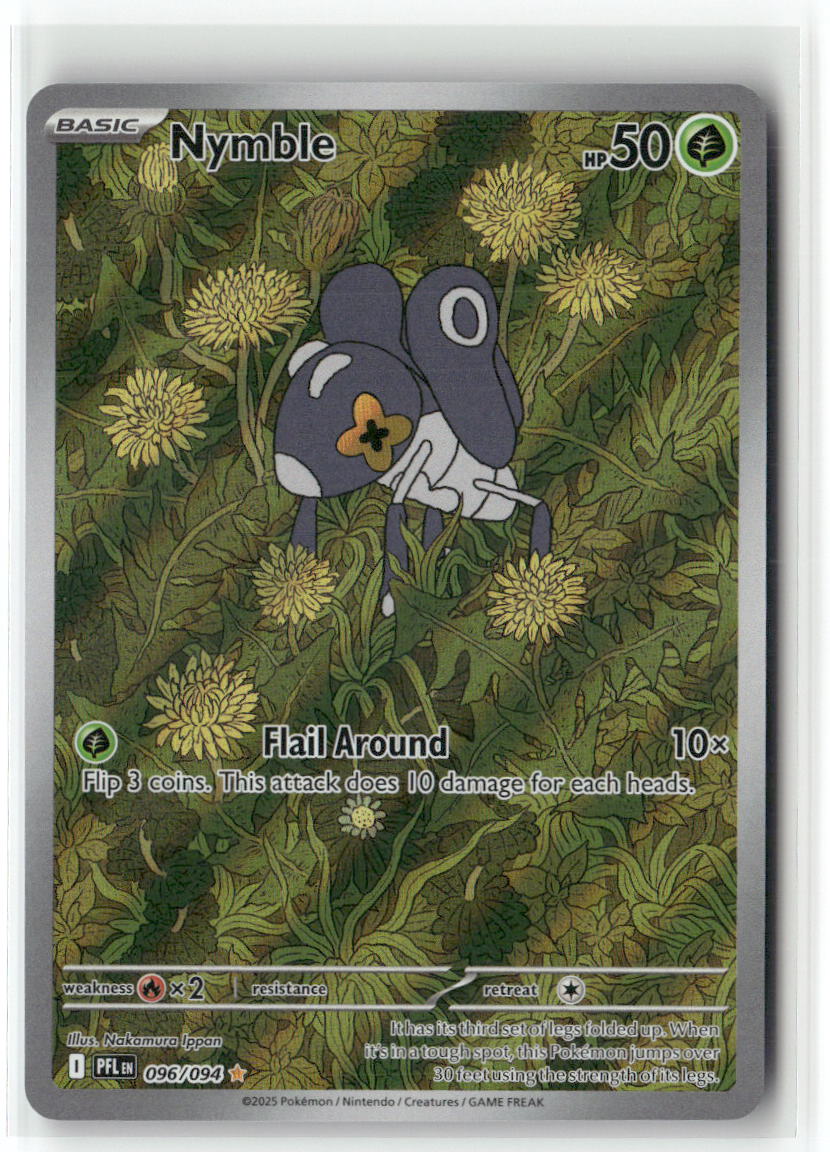 Nymble Illustration Rare ME02: Phantasmal Flames 096/094 NM