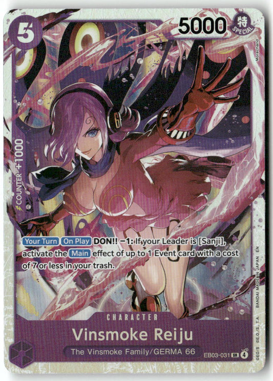 Vinsmoke Reiju SR Extra Booster: One Piece Heroines Edition EB03-031 NM