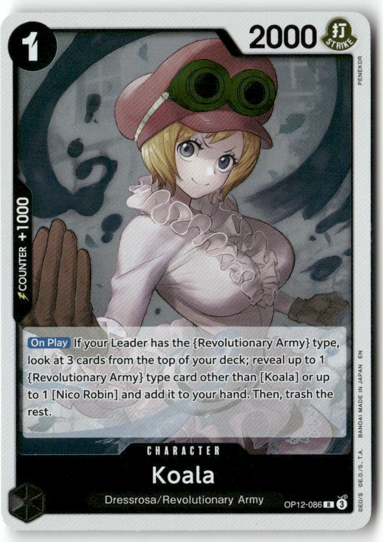 Koala (086) R Legacy of the Master OP12-086 NM