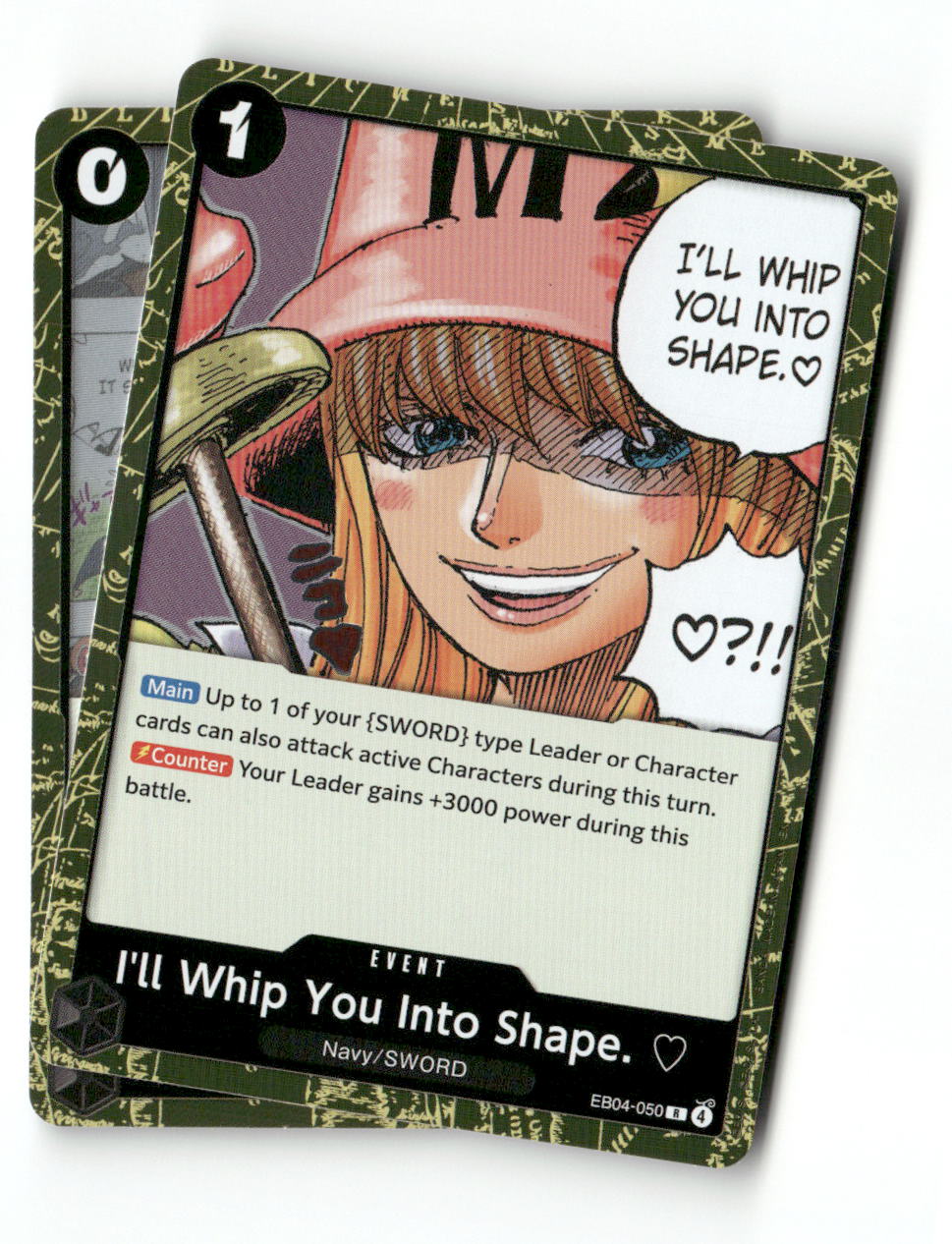 I'll Whip You Into Shape. R Adventure on Kami's Island EB04-050 NM