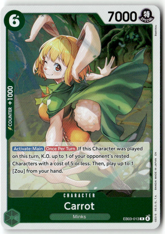 Carrot R Extra Booster: One Piece Heroines Edition EB03-013 NM