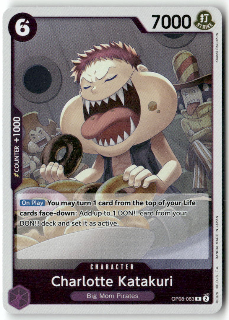 Charlotte Katakuri (063) R Two Legends OP08-063 NM