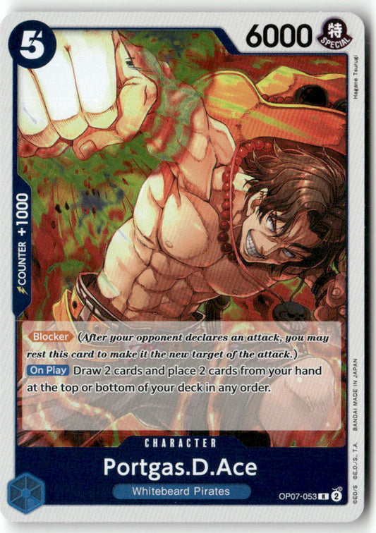 Portgas.D.Ace (053) R 500 Years in the Future OP07-053 NM