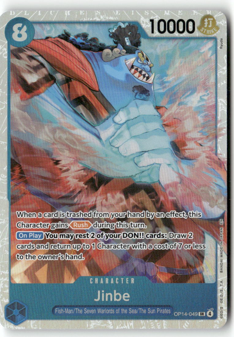 Jinbe SR The Azure Sea's Seven OP14-049 NM