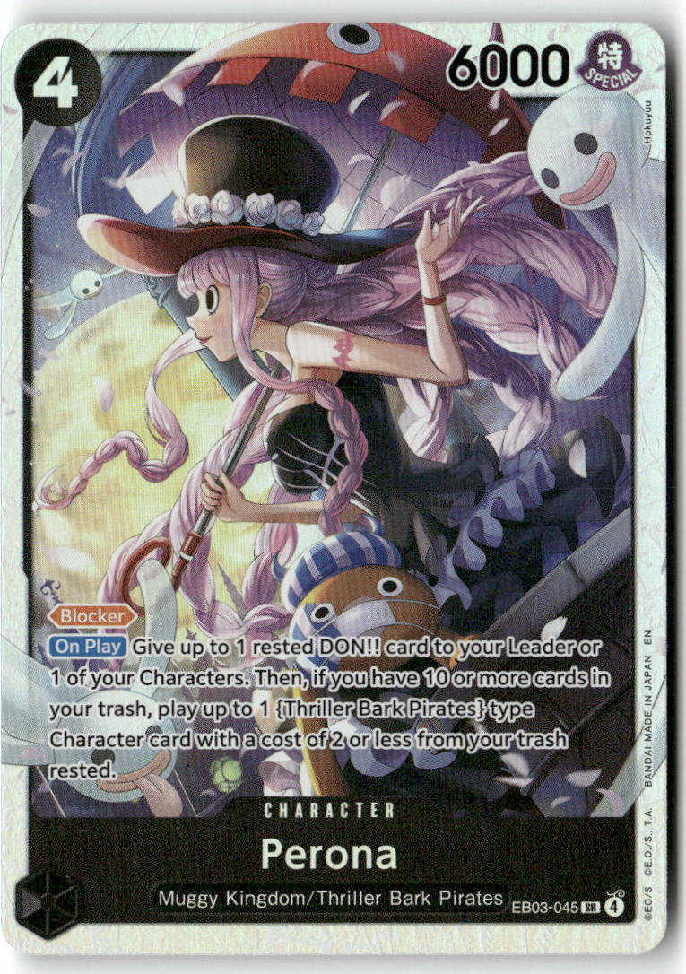 Perona (045) SR Extra Booster: One Piece Heroines Edition EB03-045 NM