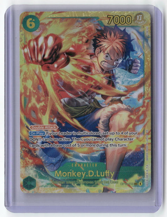 Monkey.D.Luffy (118) SEC Carrying On His Will OP13-118 NM